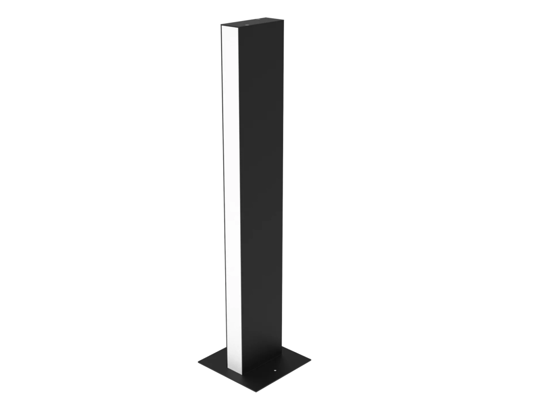 Poste Balizador Powerlume 6 watts IP65 Alumínio 500x89mm﻿ Bivolt PBL-FS6W
