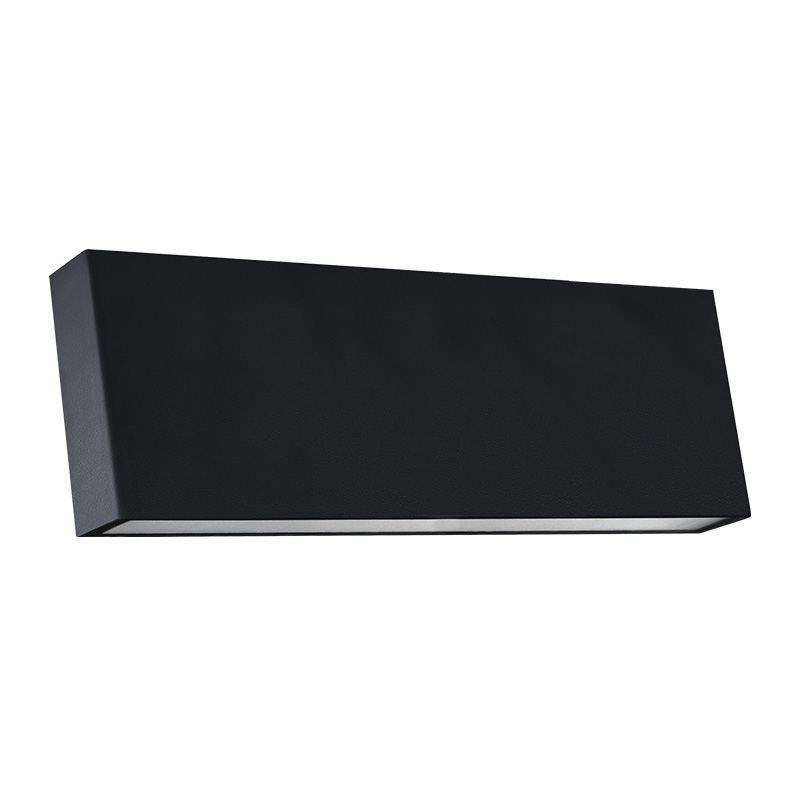 Arandela Nordecor Voky 12 watts 3000K Preto IP65 300x100x31mm Bivolt 6697