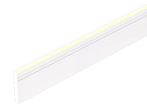 Perfil Powerlume Rodapé Iluminação Direta Alumínio 100x15mm RDP-DI

