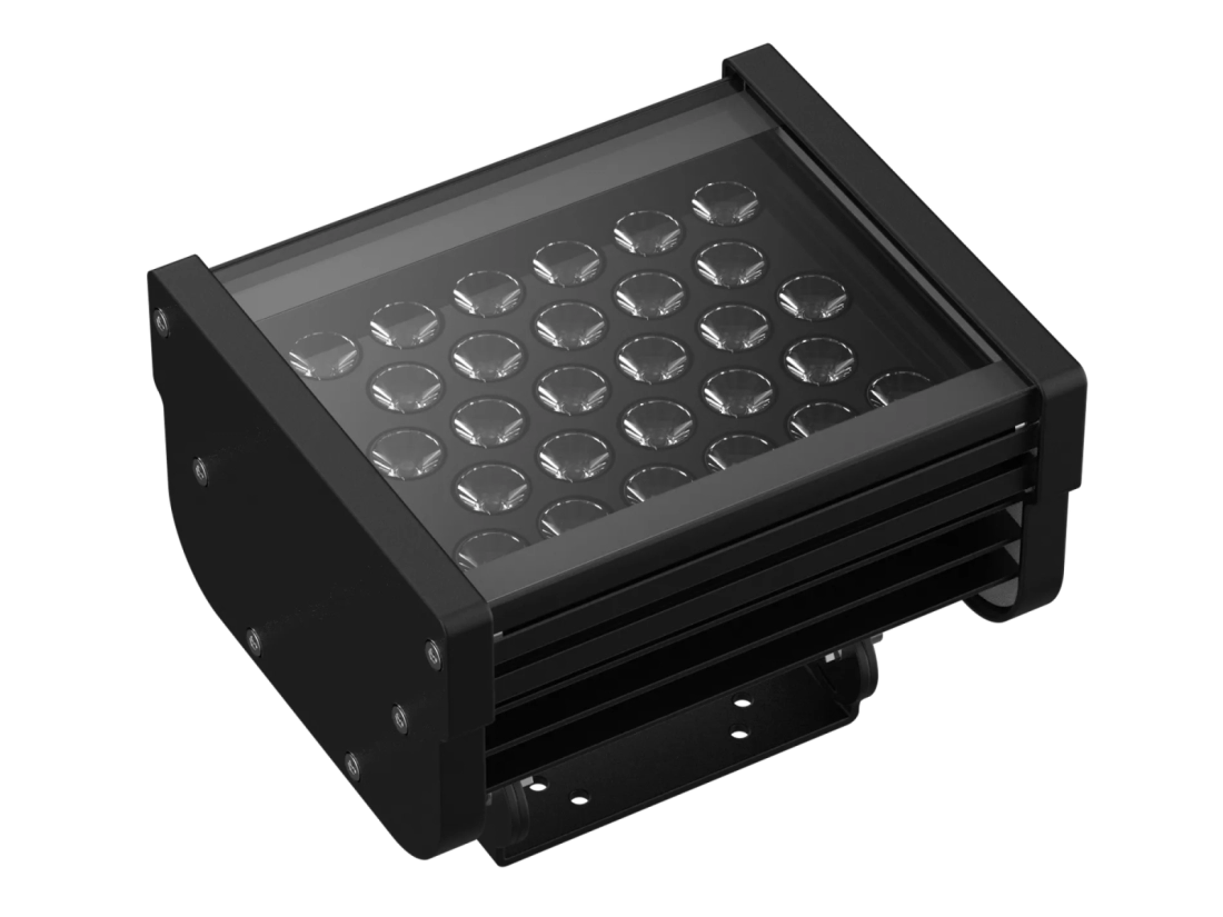 Projetor Powerlume Longo Alcance 30 watts IP67 Alumínio e Difusor Vidro Temperado Bivolt 180x212mm PLA30W