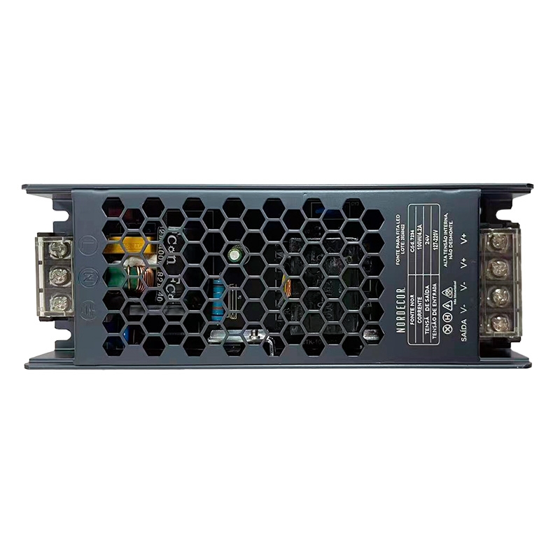 Fonte 24V Nordecor Nord 5A 120 watts Bivolt IP20 225x60x30mm 7295