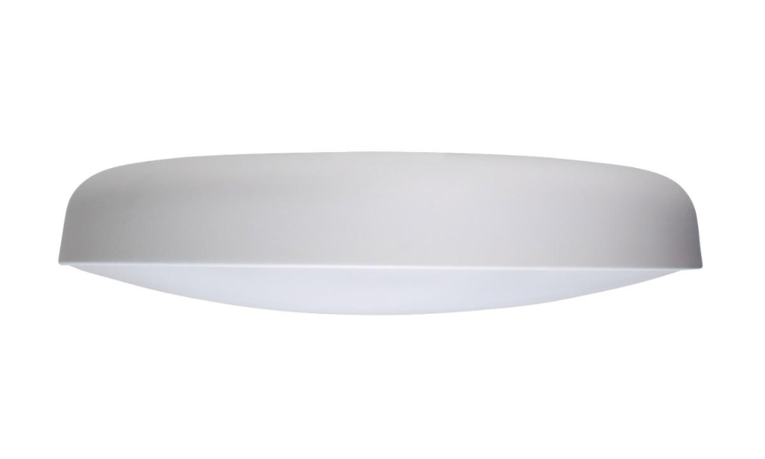 Plafon Sobrepor Newline Victoria Branco 5L E27 Ø600x115mm 162