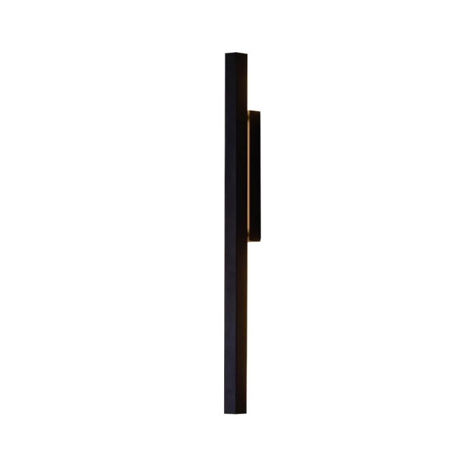 Arandela Newline Fit25 Wall Preto 16 Watts 3000K Alumínio/Acrílico 580mm 655LED3