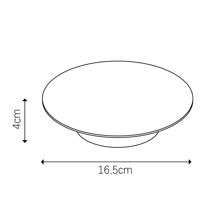 Arandela Magnético Nordecor Kay 12 watts 3000K 48V IRC90 Branco Ø165x40mm 6712