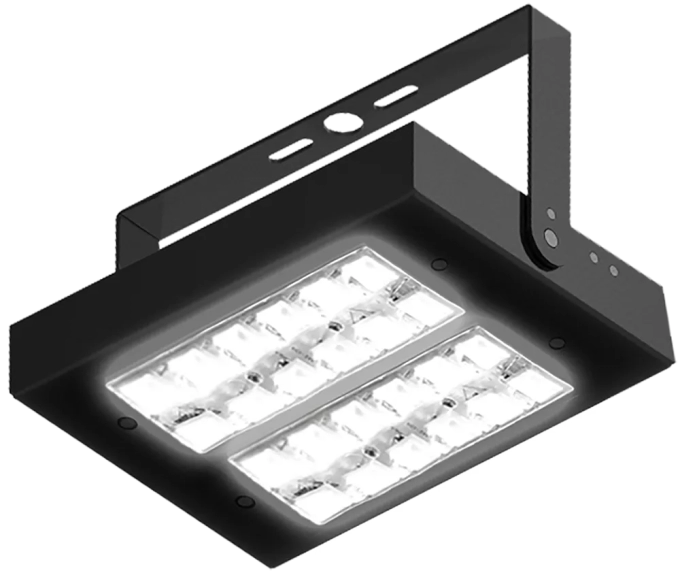 Luminária Industrial Powerlume 200 watts Alumínio e Lente em Policarbonato IP66 Bivolt 290x90x480mm M200W