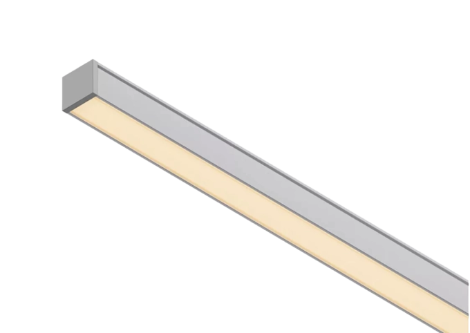 Perfil Powerlume Sobrepor Alumínio e ABS 12x12mm SBP12