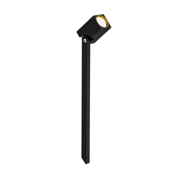 Espeto Direct Light Quadrati Articulado Preto 1,5 watts Bivolt 11° 3000K IP66 Haste 200mm DL EP3