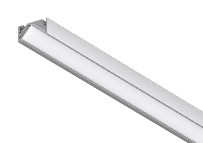 Perfil Powerlume Sobrepor Desk Alumínio 33x16mm SBP-DESK