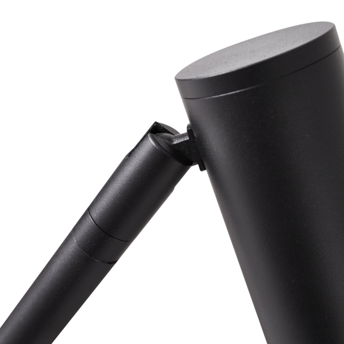 Espeto Nordecor Daya Preto 15 watts 2700K IP67 24° Antiofuscante IRC97 Bivolt Ø60x400mm 6630