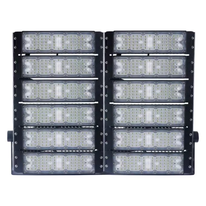 Projetor Led Nordecor Dune Pro Externo 600 watts 6500K IP66 Preto 685x105x530mm 5055