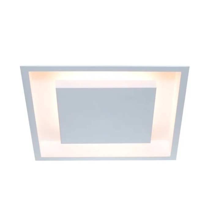 Rebatedor Embutido Itamonte Eclipse Branco 2L E27 300x300x75mm 2041/30