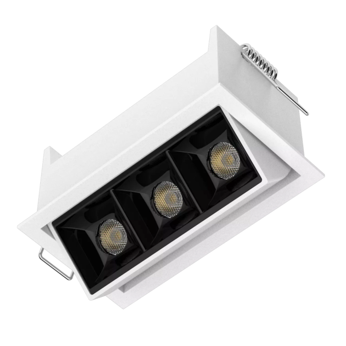 Luminária Powerlume Dot Line Orientável 7 watts 36° IP40 12V 55x96mm DOTEMBOR-7W