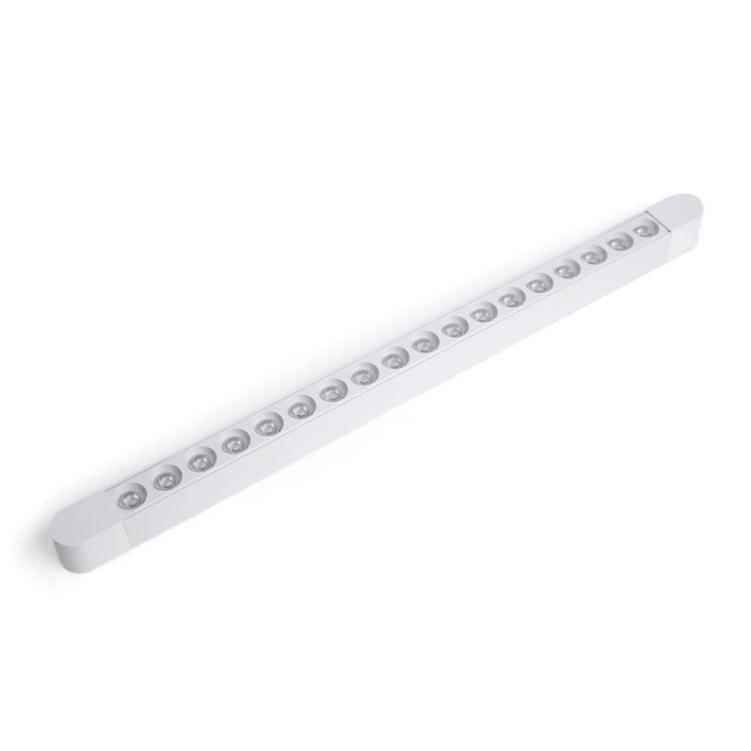 Módulo Magnético Nordecor Kay Pro 18 watts 3000K 24° 48V IRC90 Branco 450x26x26mm 6701