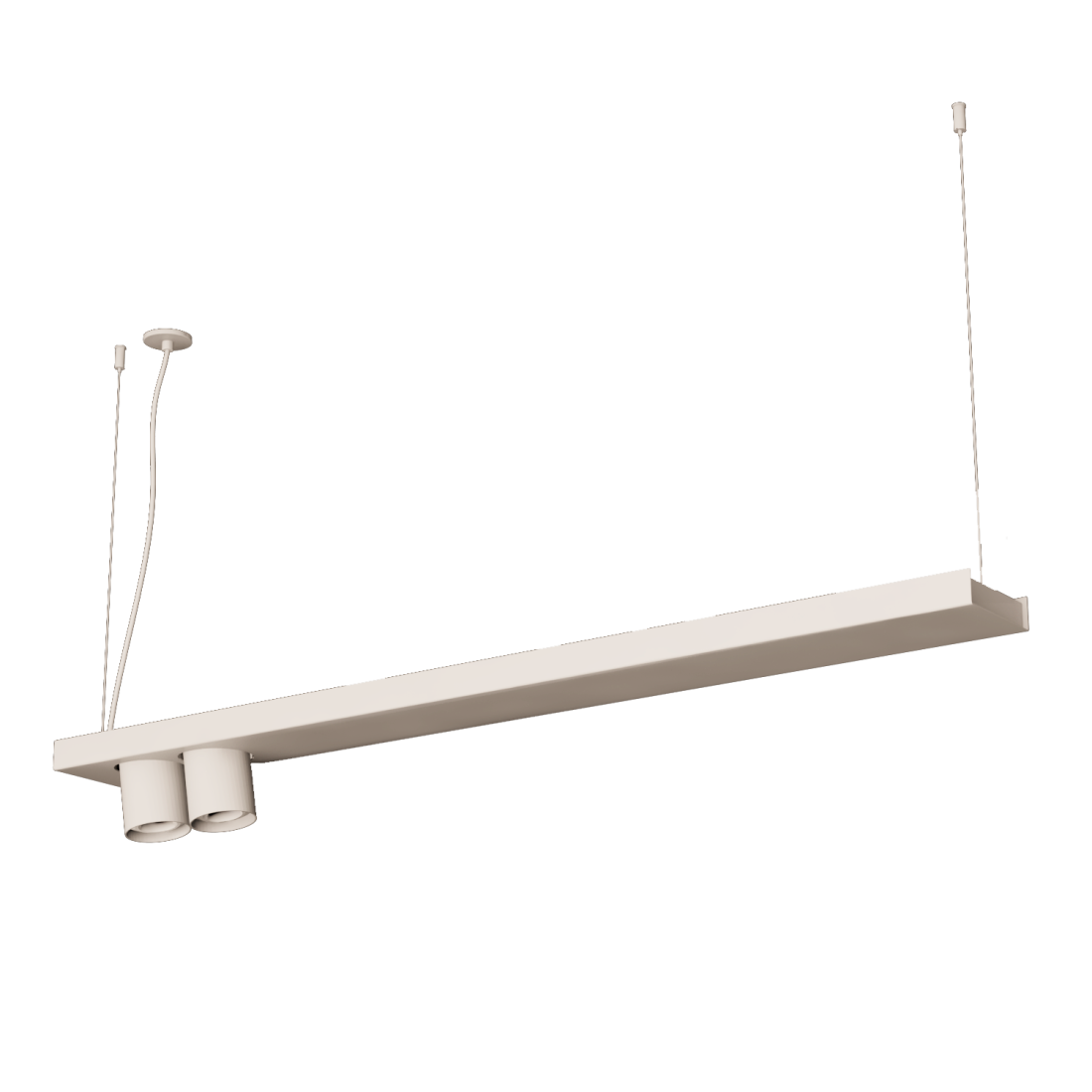 Pendente Bella Itália Sann 01 3000K + 2L AR70 3000K 2000mm 902102042007
