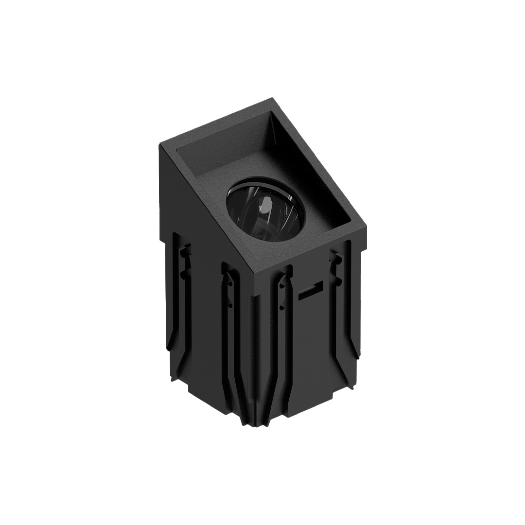 Módulo Dowlight Led Embutido Nordecor Tap Direcionável 5 watts 2700K 24° Preto IRC90 44,3x44,3x80,3mm 6665
