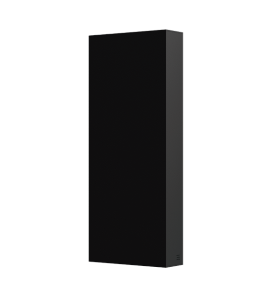 Arandela Stella Wall Max Preto Alumínio 2 Fachos Abertos 15 watts 3000K 90°|90° IP65 STL22737PTO/30