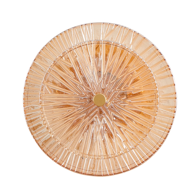 Arandela Nordecor Tyfa 5 watts 3000K Dourado Fosco Bivolt Ø280mm 2964 PREN