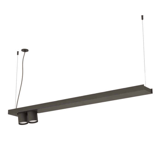Pendente Bella Itália Sann 01 3000K + 2L AR70 3000K 2000mm 902102042007