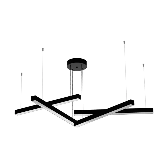 Pendente Montare Linear Plus Quadruplo 36,8 watts 800x35x35mm 39780