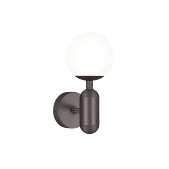 Arandela TKS Capsule Small Dourado Mate Globo Ø100mm 1L G9 210x170x90mm 1669