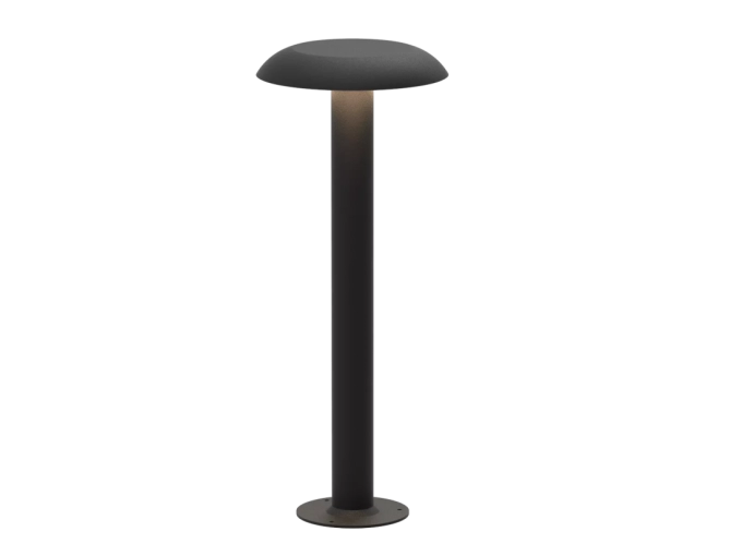 Poste Balizador Powerlume Cogumelo 9 watts IP65 Alumínio Bivolt Ø200x500mm PBL9W