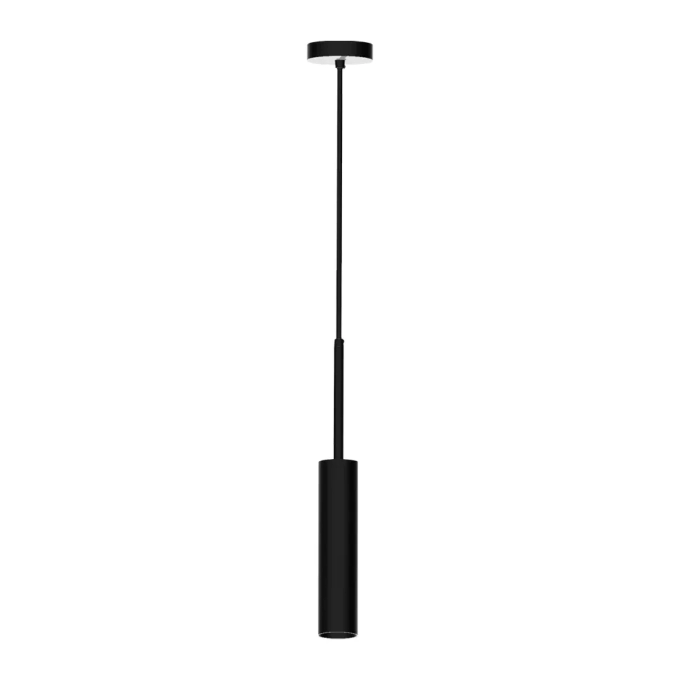 Pendente Montare Round Slim 200mm 1L Mini Dicroica MR11 Ø50x350mm 66335