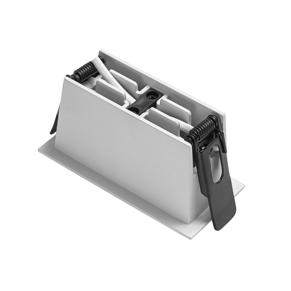Embutido Nordecor Downlight Powerus 3 Focos 6 watts Branco 3000K IRC90 35° Bivolt 96x46x52mm 6730