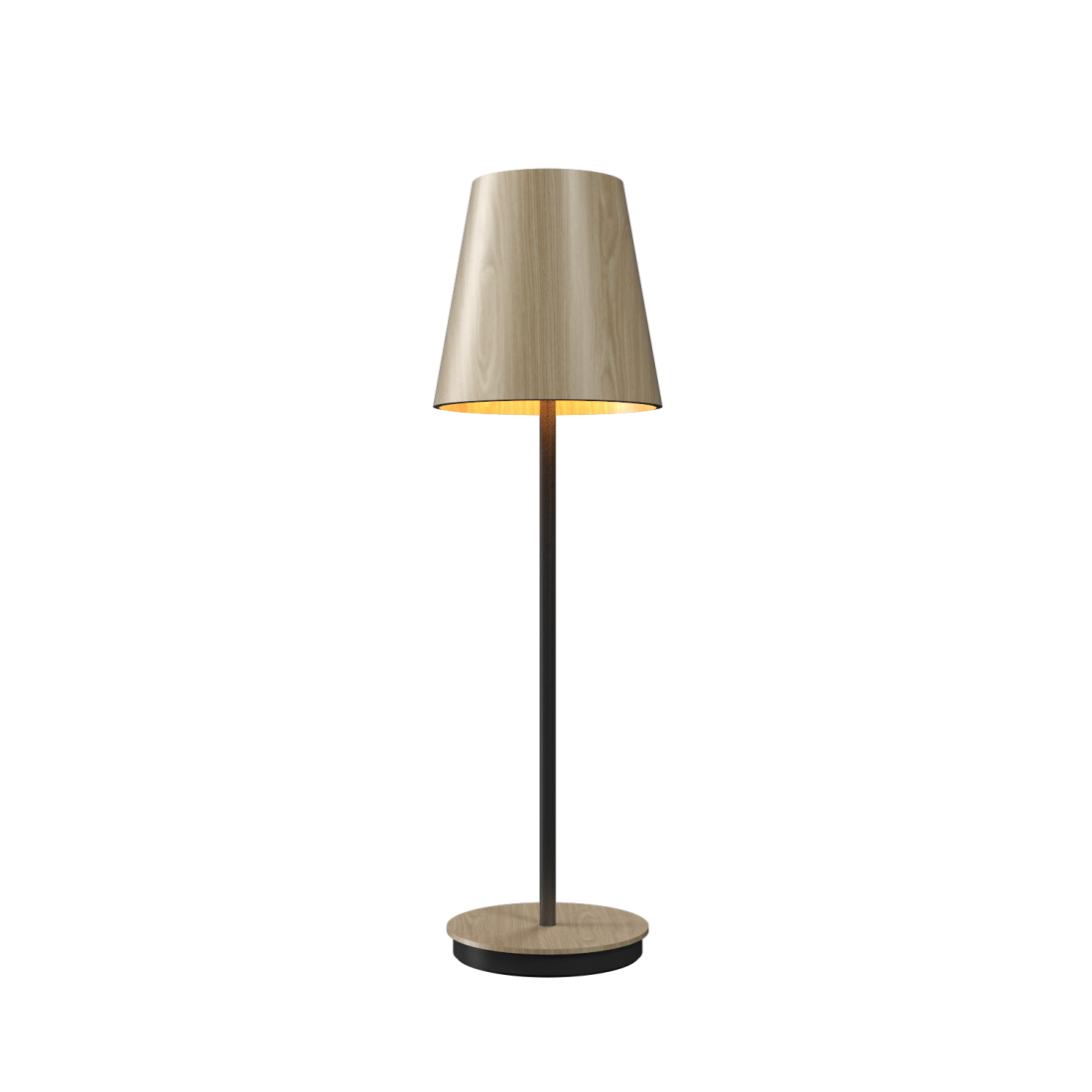 Abajur Accord Cônico 1L E27 Ø180x600mm 7078