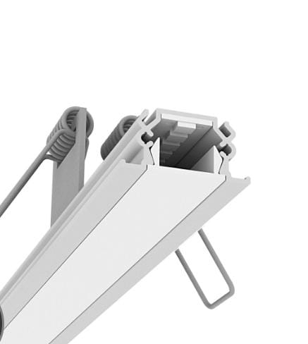 Perfil Newline Embutir Fit15 Slim para Fita de Led 1000x25x30mm SCPE13100