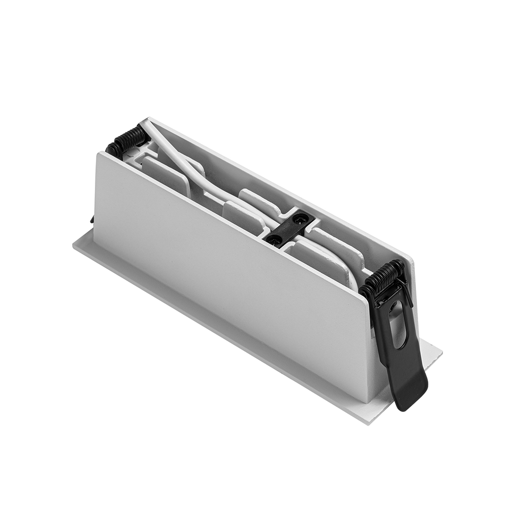 Embutido Nordecor Downlight Powerus 5 Focos 10 watts Branco 3000K IRC90 38° Bivolt 148x45x50mm 6733