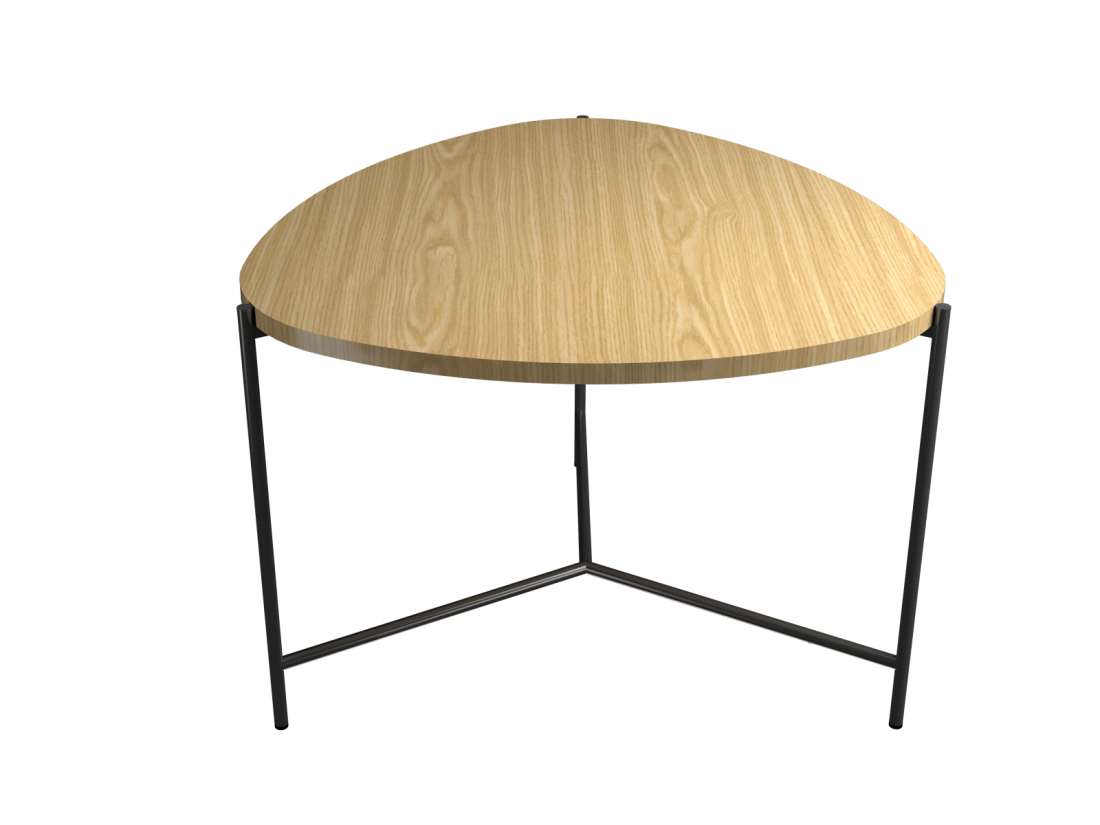 Mesa de Centro Accord Clean Ø600x430mm F1035
