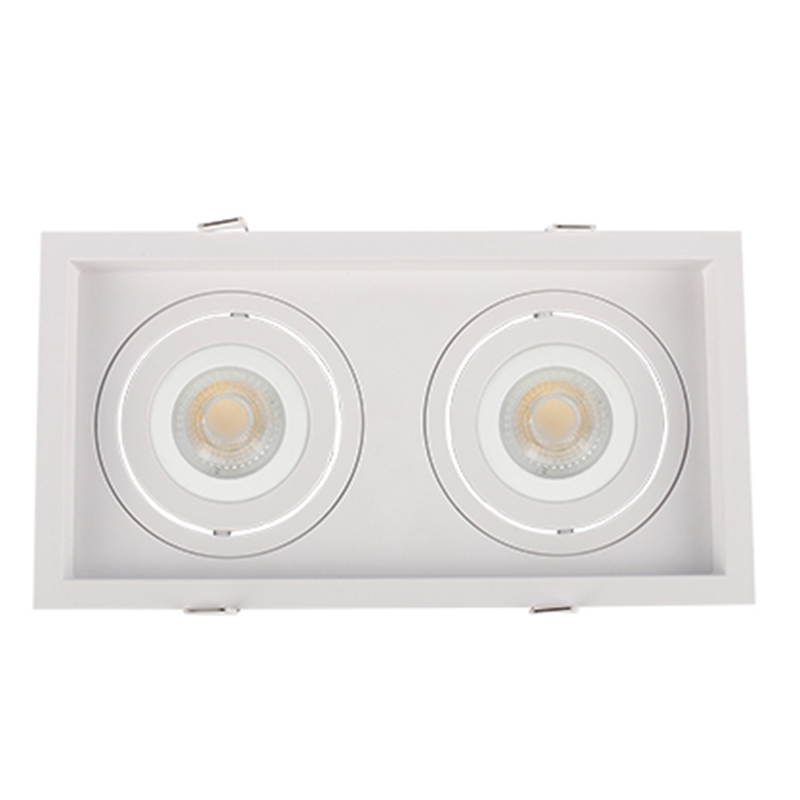 Spot Embutir Nordecor Flea Duo 2L PAR20 Branco 245x134mm 6333
