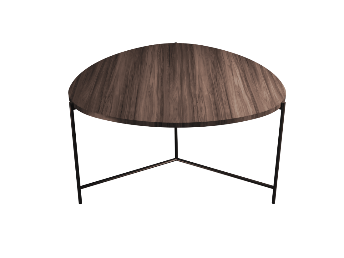 Mesa de Centro Accord Clean Ø800x430mm F1037
