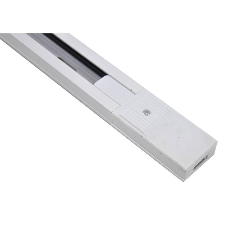 Trilho Eletrificado com Canaleta Nordecor Branco 2 Metros 6816