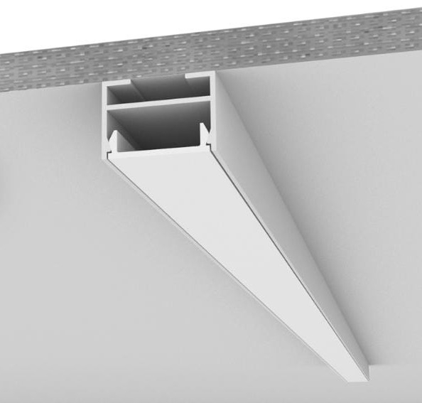 Perfil Sobrepor Newline Fit25 para Fita de Led 2000x27x20mm SCPS25200