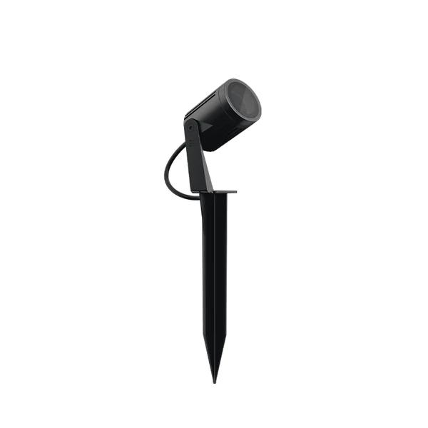 Espeto Stella S.Ground 11,5 Watts 3000K IP67 14° Com Grade Antiofuscante Preto Alumínio Bivolt STL23765/30
