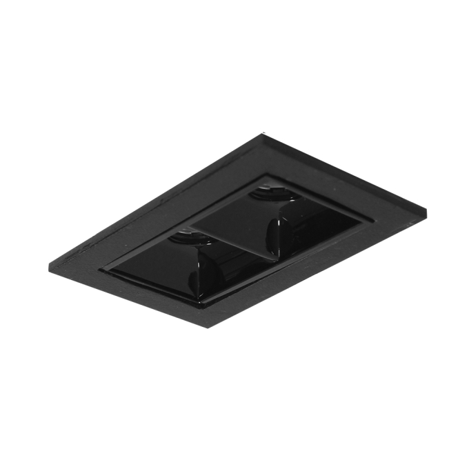 Embutido Newline Pixel 2 Focos 4 watts 36° 2700K Bivolt 70x45x40mm EM03028LED27
