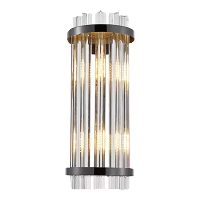 Arandela Astraled Led Segin Preto 2L G9 350mm AD-2024
