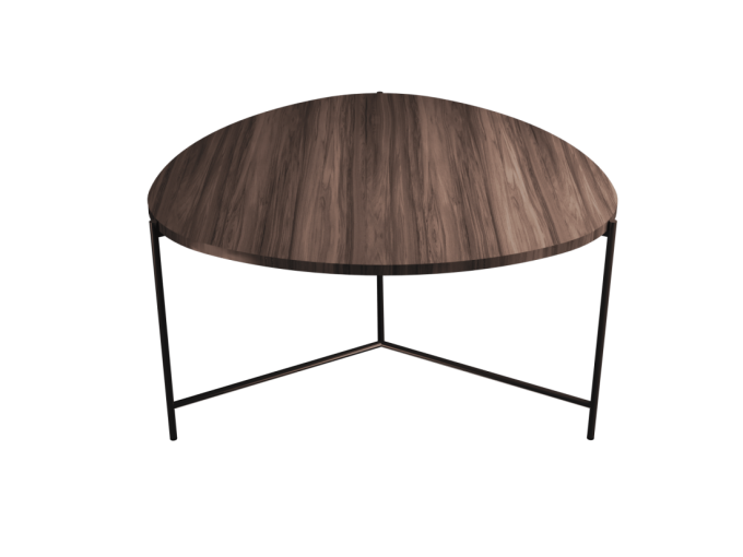 Mesa de Centro Accord Clean Ø800x430mm F1037