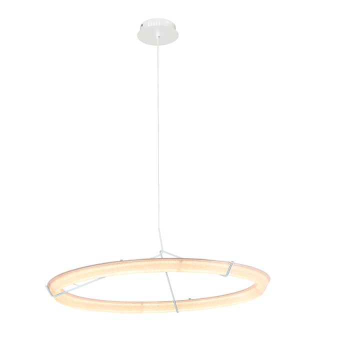 Pendente Nordecor Gise 37 watts 3000K Branco Ø760mm 2870