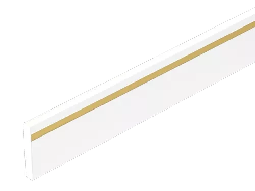 Perfil Powerlume Rodapé Iluminação Direta Alumínio 100x15mm RDP-DI

