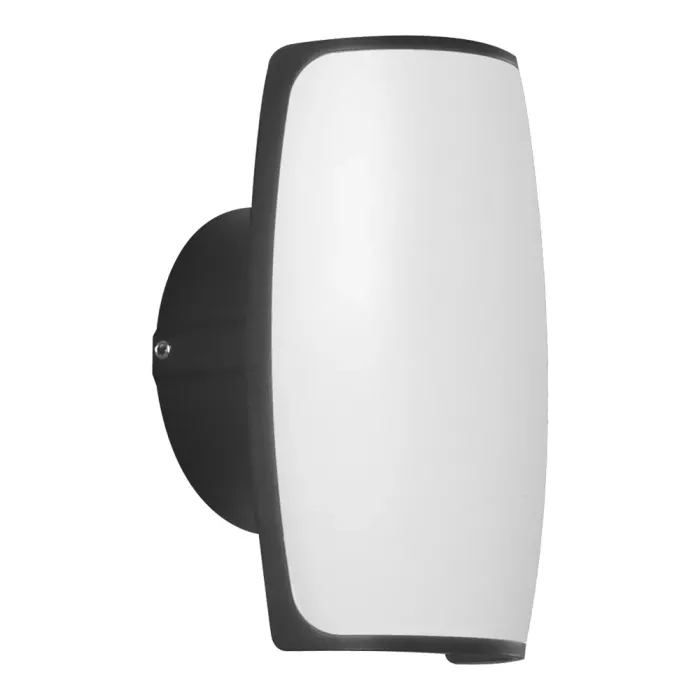 Arandela Nordecor Pako Quadrada 7 watts 3000K Preto IP65 150x81x86mm Bivolt 2853