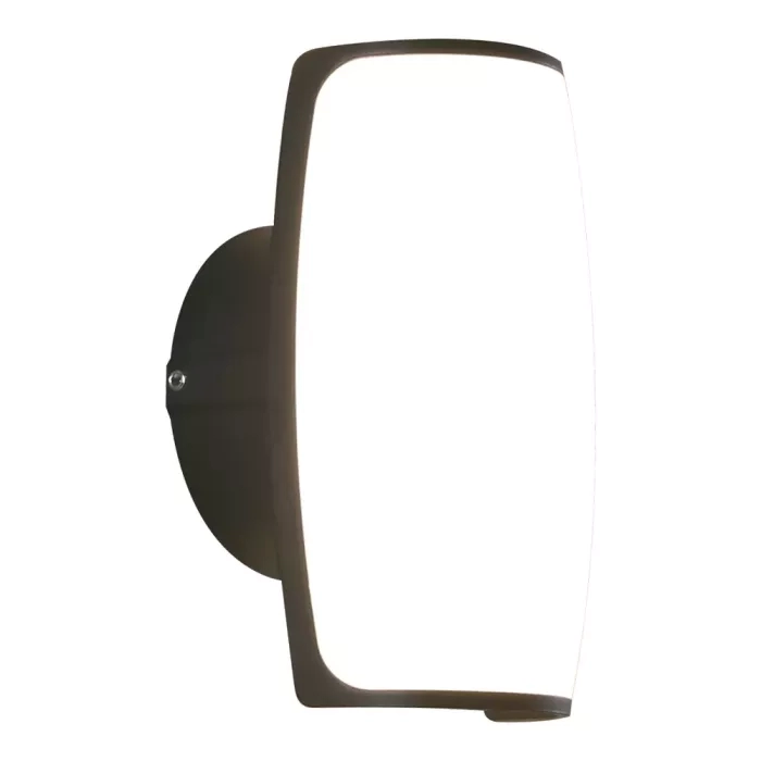 Arandela Nordecor Pako Quadrada 7 watts 3000K Preto IP65 150x81x86mm Bivolt 2853