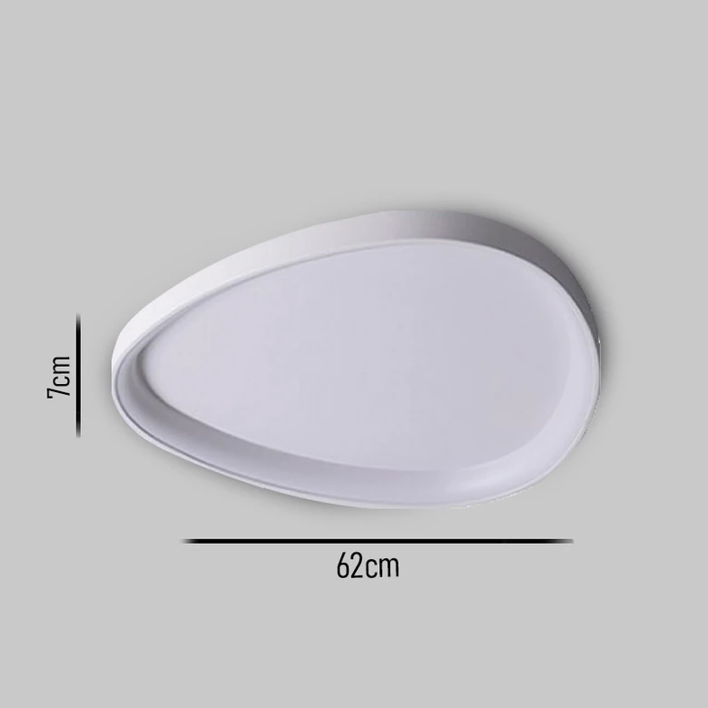 Plafon Skylight Tear Branco 24 watts 3000K Bivolt 620mm SKY-4100L
