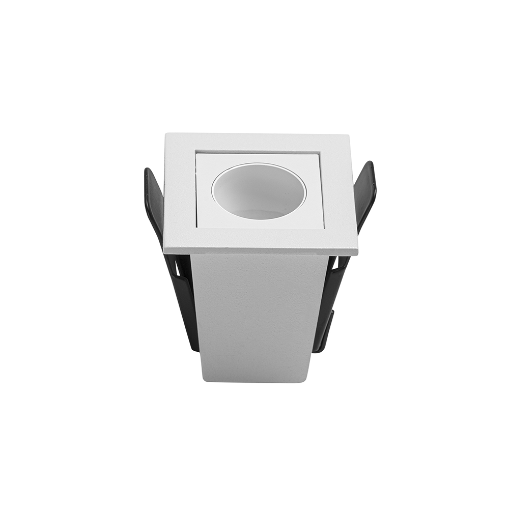Embutido Nordecor Downlight Powerus Branco 2 watts 3000K IRC90 15° Bivolt 46x46x52mm 6726