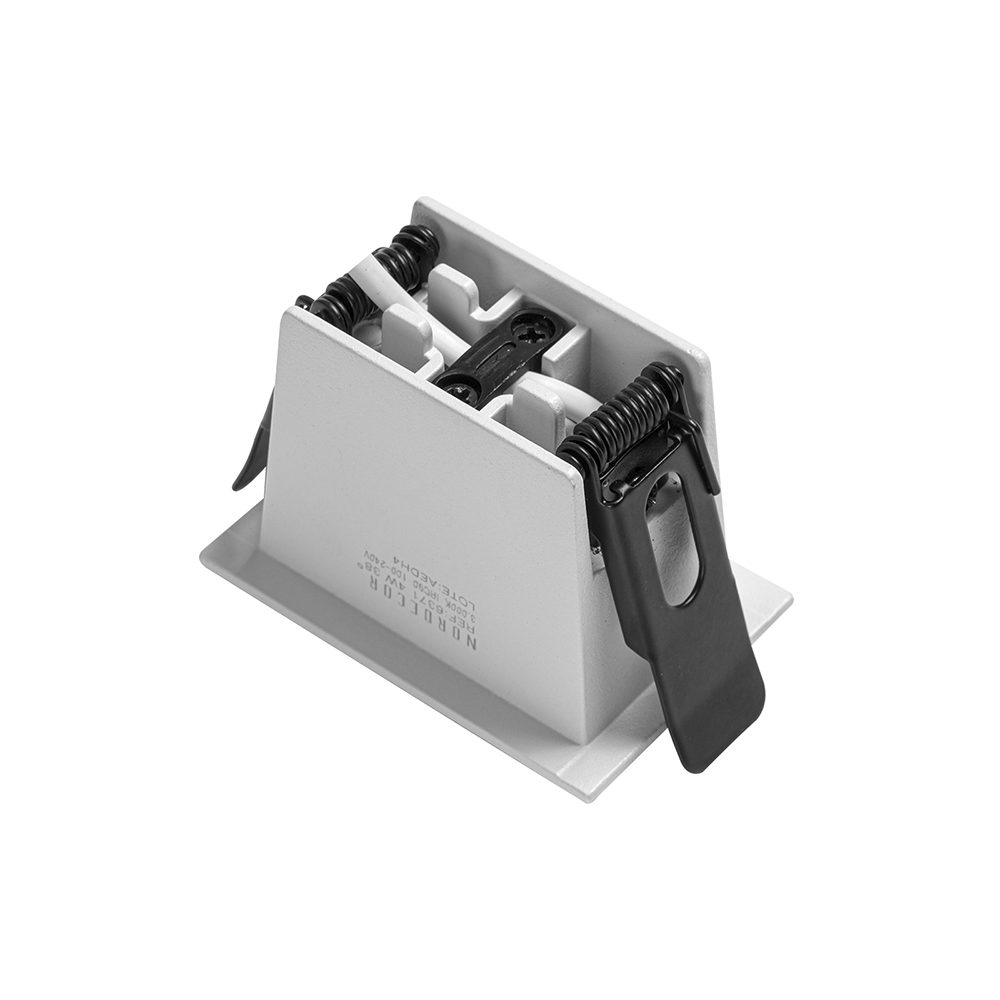 Embutido Nordecor Downlight Powerus 2 Focos 4 watts Branco 4000K IRC90 35° Bivolt 69x46x52mm 6784