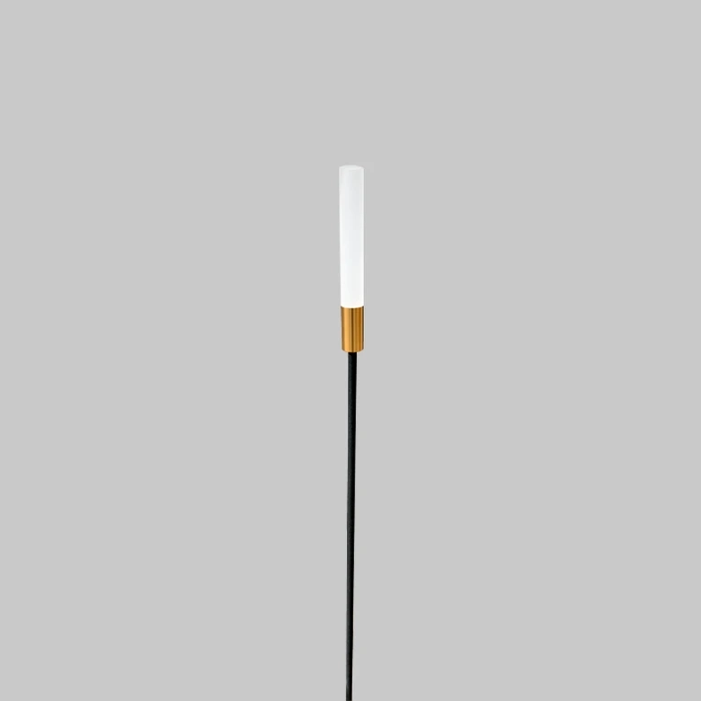 Espeto de Jardim Skylight Capincho Preto e Dourado 1 watt 3000K IP67 12V Ø25x600mm SKY-100PT-60