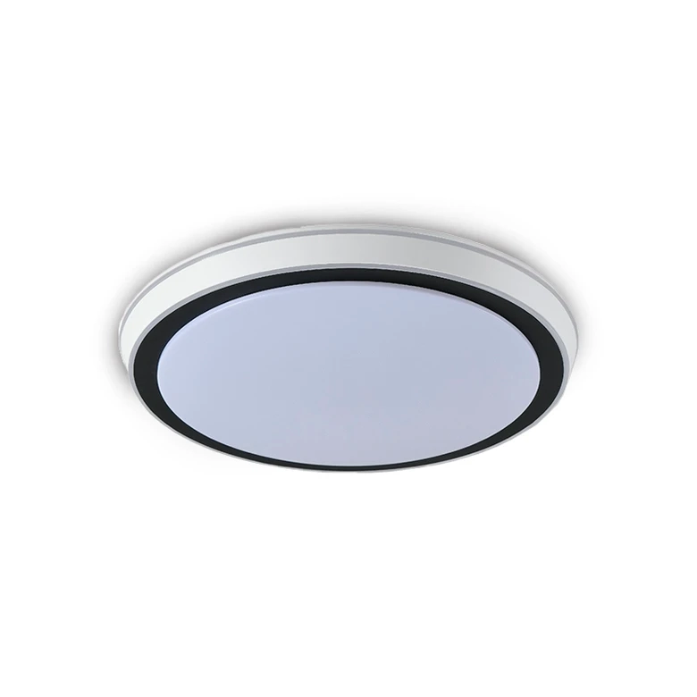 Plafon Skylight Ox Branco e Acrílico 36 watts 3000K Bivolt Ø500x65mm SKY-4078R5-BR