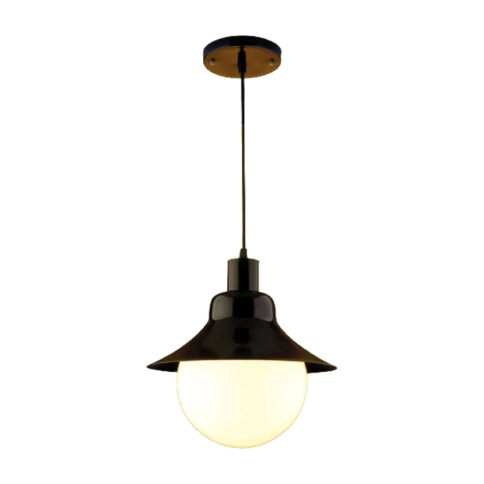 Pendente Ideal Saturno Alumínio e Globo em Polietileno 1L E27 920X290X120mm A-728 C/GP