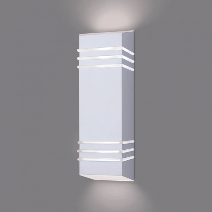 Arandela Ideal Flash Alumínio e Termoplástico 2L E27 370x100x100mm 987